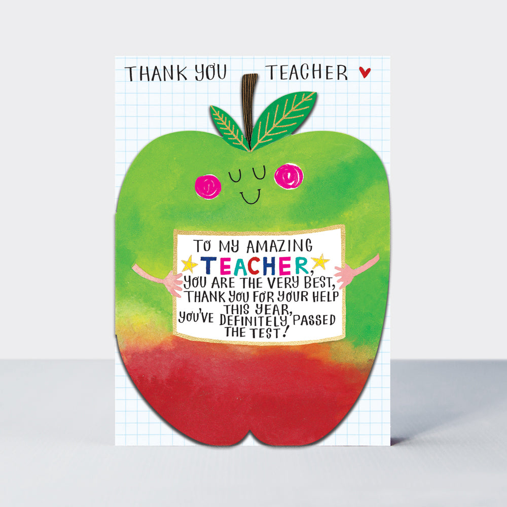 DITTO - Thank You Teacher Greetings Card