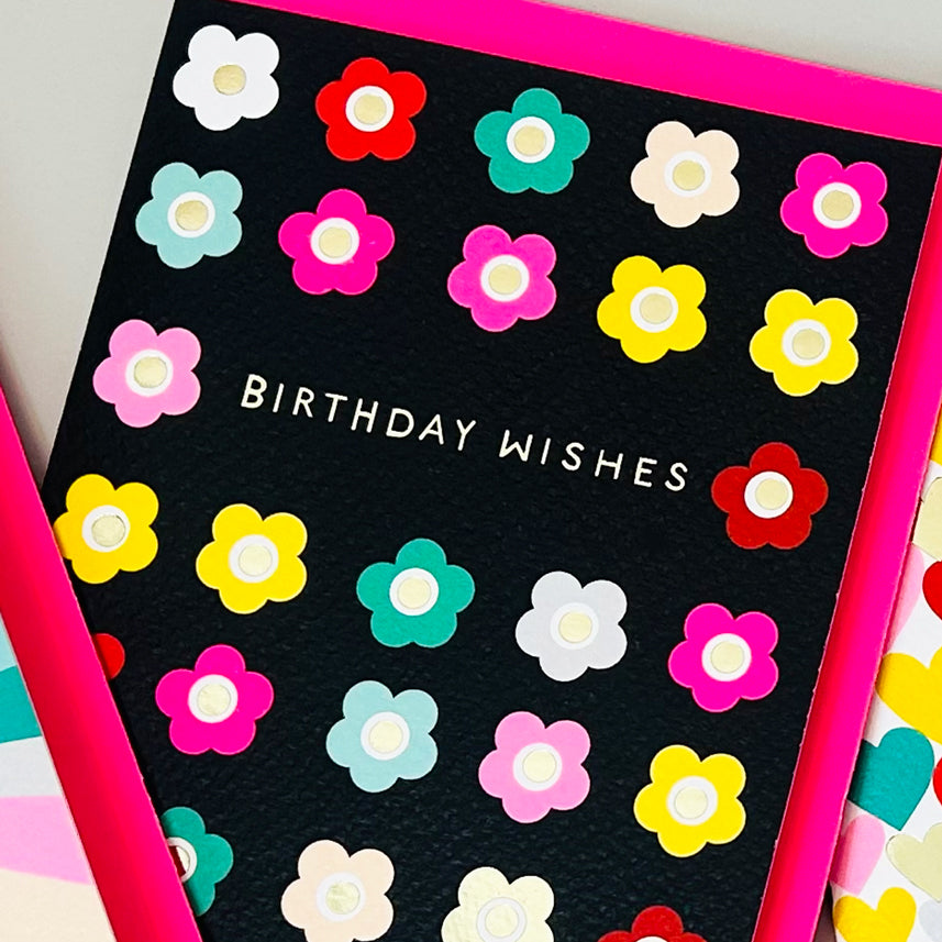 Dolly Mix - Birthday Wishes/Florals Birthday Card