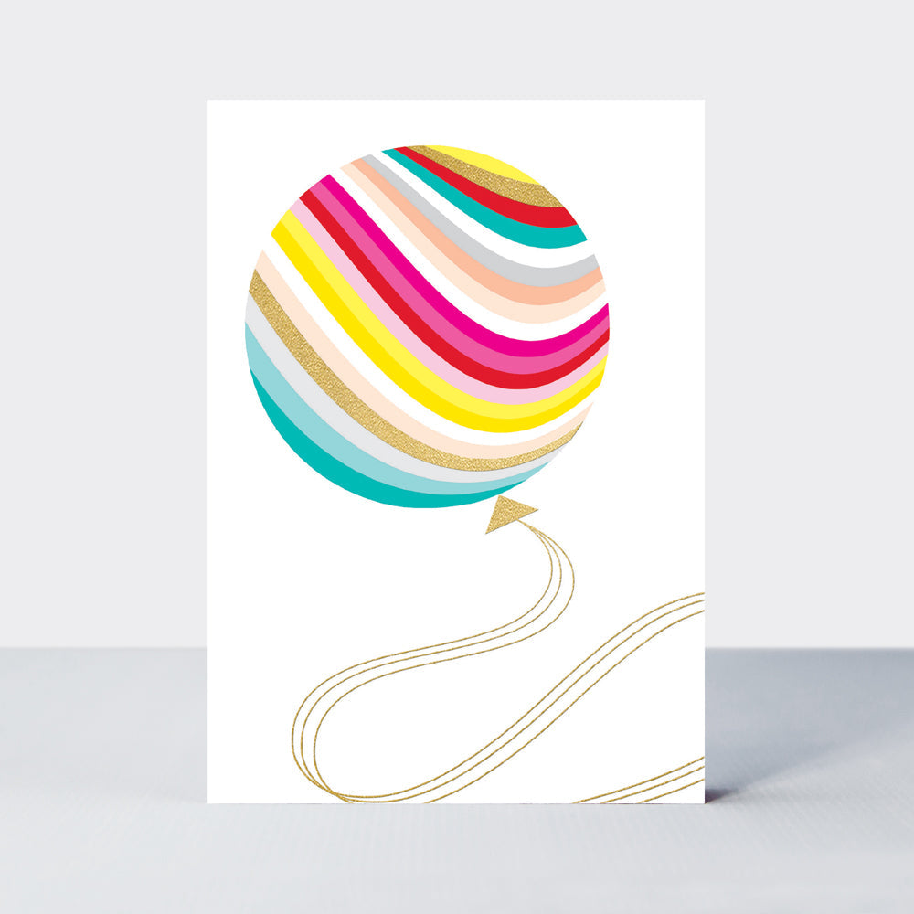 Dolly Mix - Colourful Birthday Balloon Birthday Card
