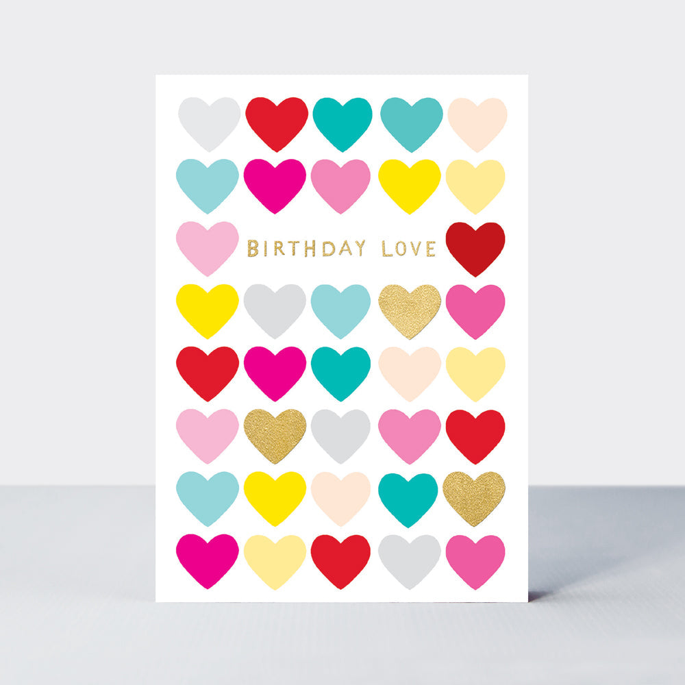 Dolly Mix - Birthday/Love Hearts Birthday Card