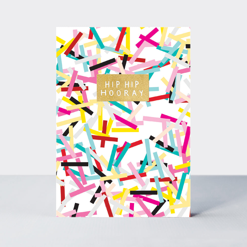 Dolly Mix - Hip Hooray/Colourful Confetti Birthday Card