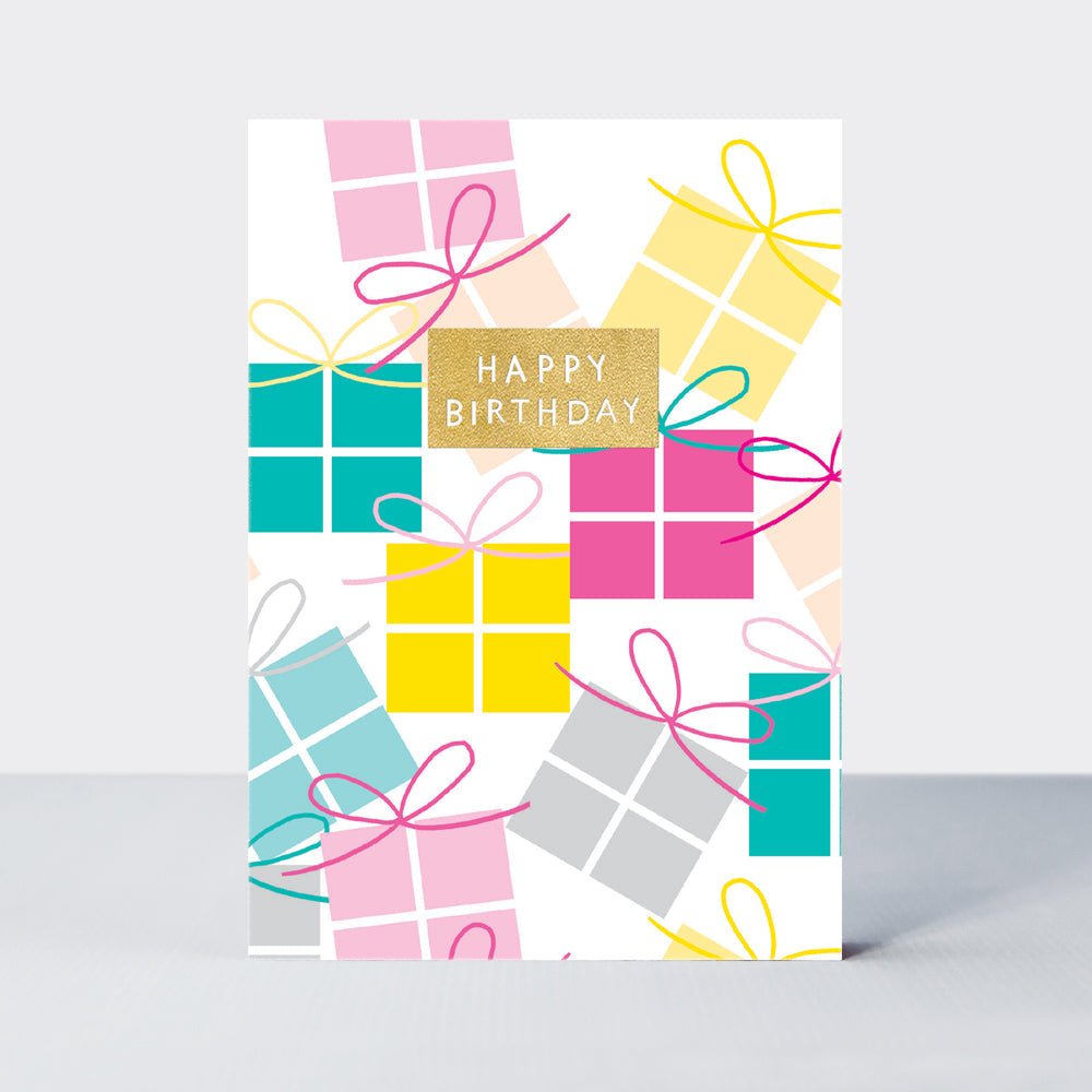 Dolly Mix - Happy Birthday/Presents Jumble Birthday Card