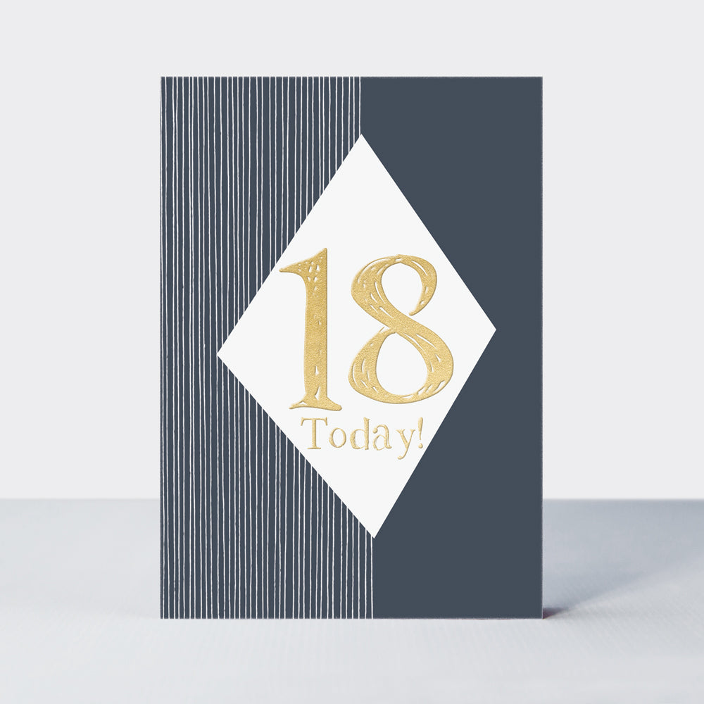 Ebb & Flow - 18th Birthday - Birthday Card