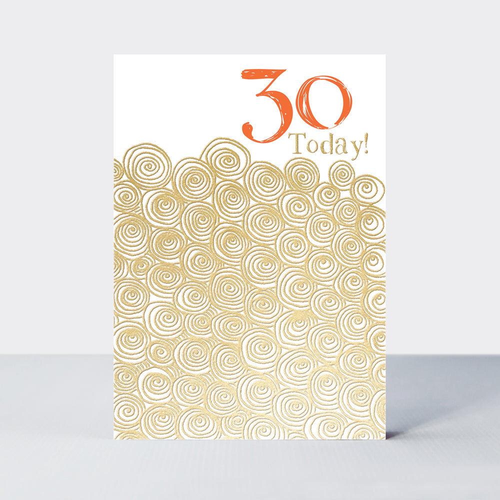 Ebb & Flow - 30th Birthday - Birthday Card