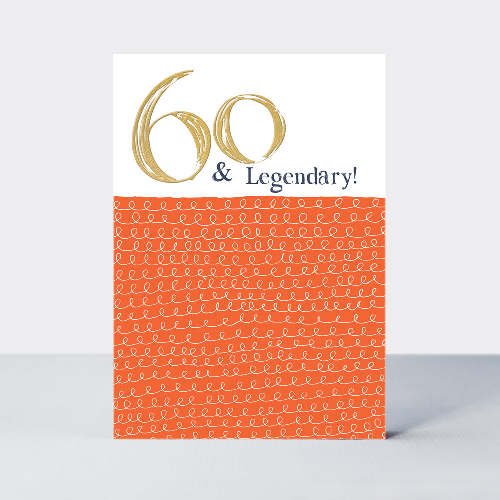 Ebb & Flow - 60th Birthday - Birthday Card