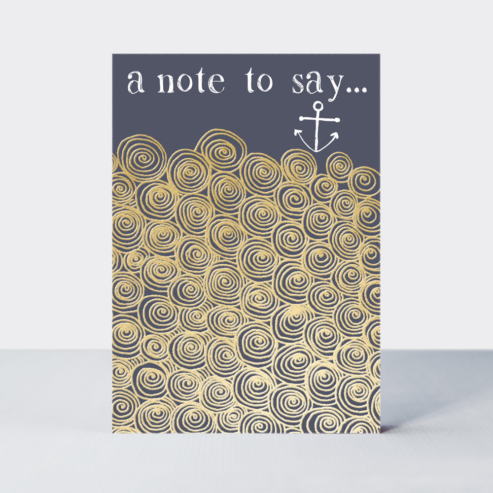 Ebb & Flow - A note to say ...