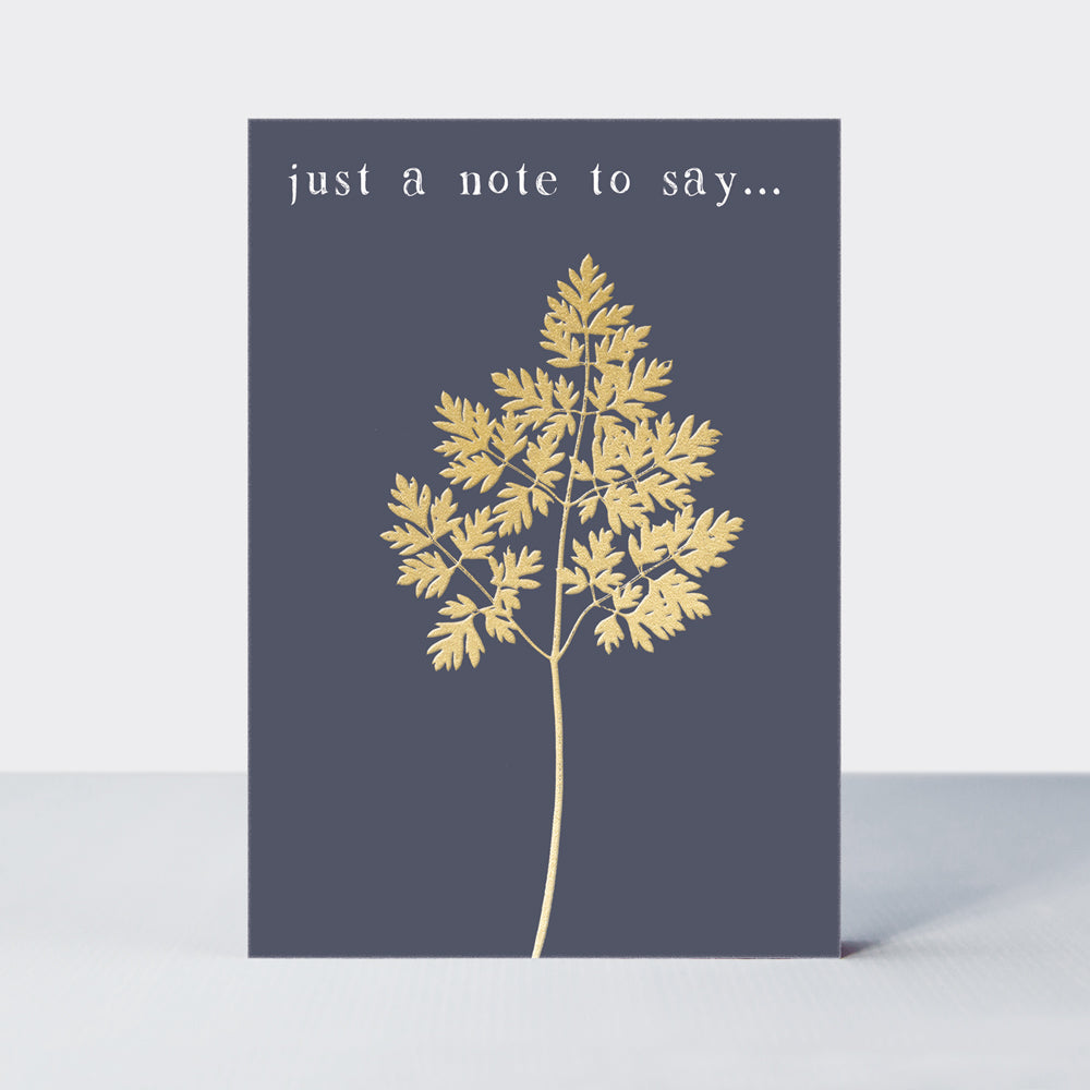 Ebb & Flow - Just a note to say ... Blank Card