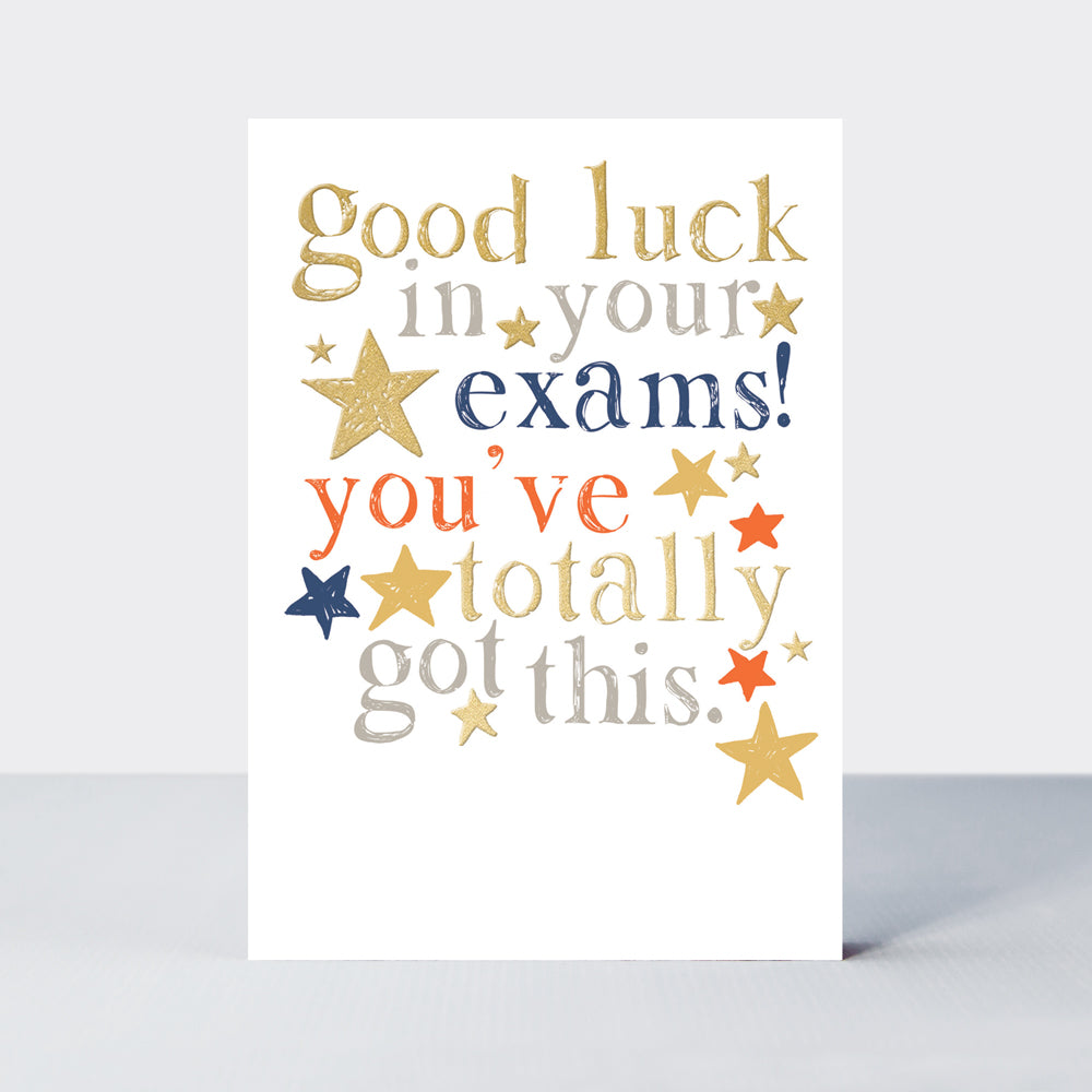 Ebb & Flow - Exams Good Luck Card