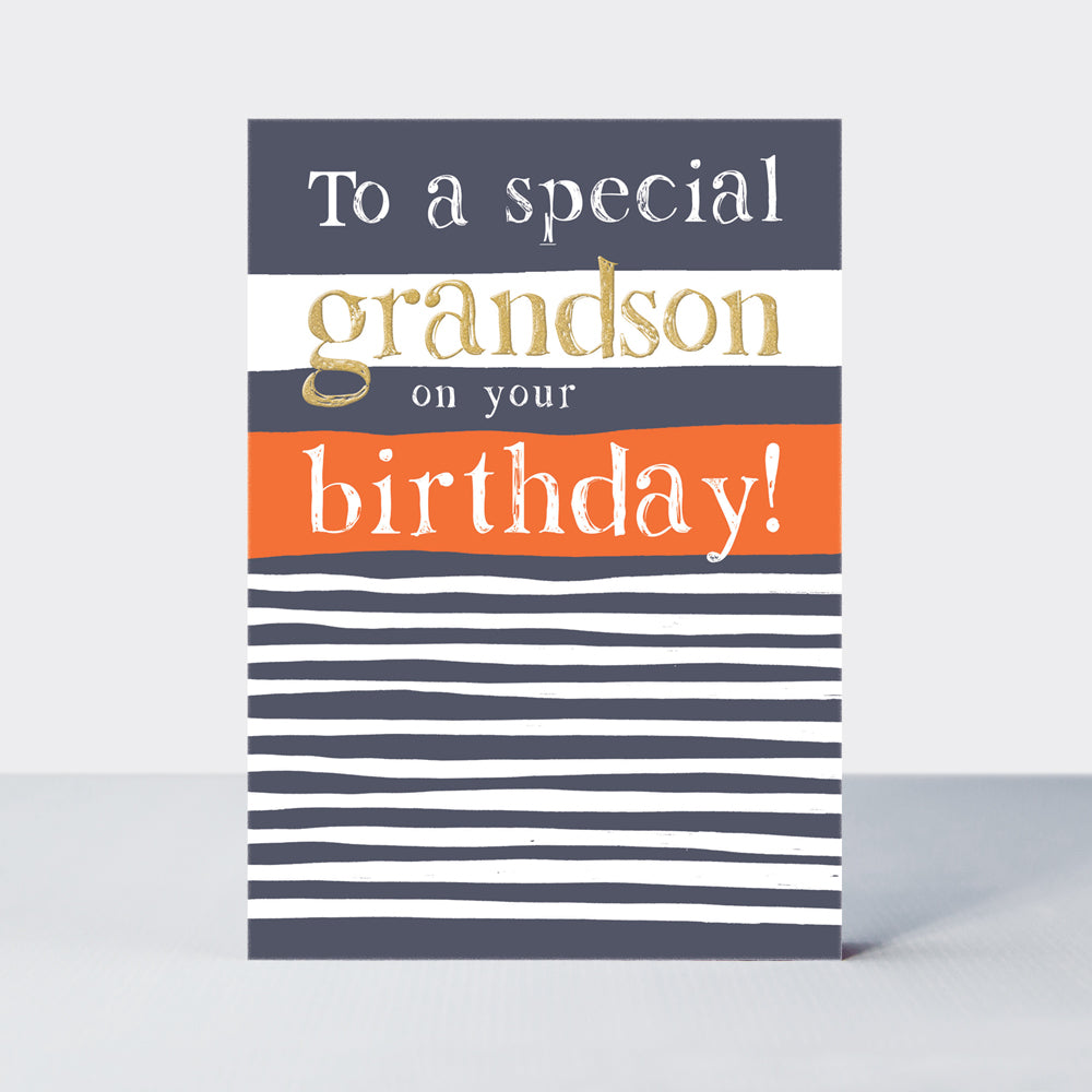 Ebb &amp; Flow - Birthday Grandson  - Birthday Card