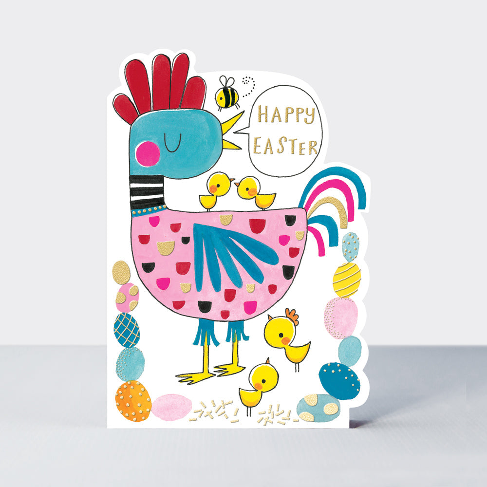 Easter Cookie Cutters - Happy Easter/Chicken, Chicks & Eggs - Easter Card