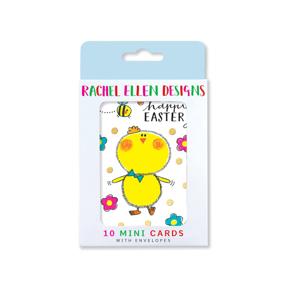 Easter pack of 10 Notecards - Easter Chick