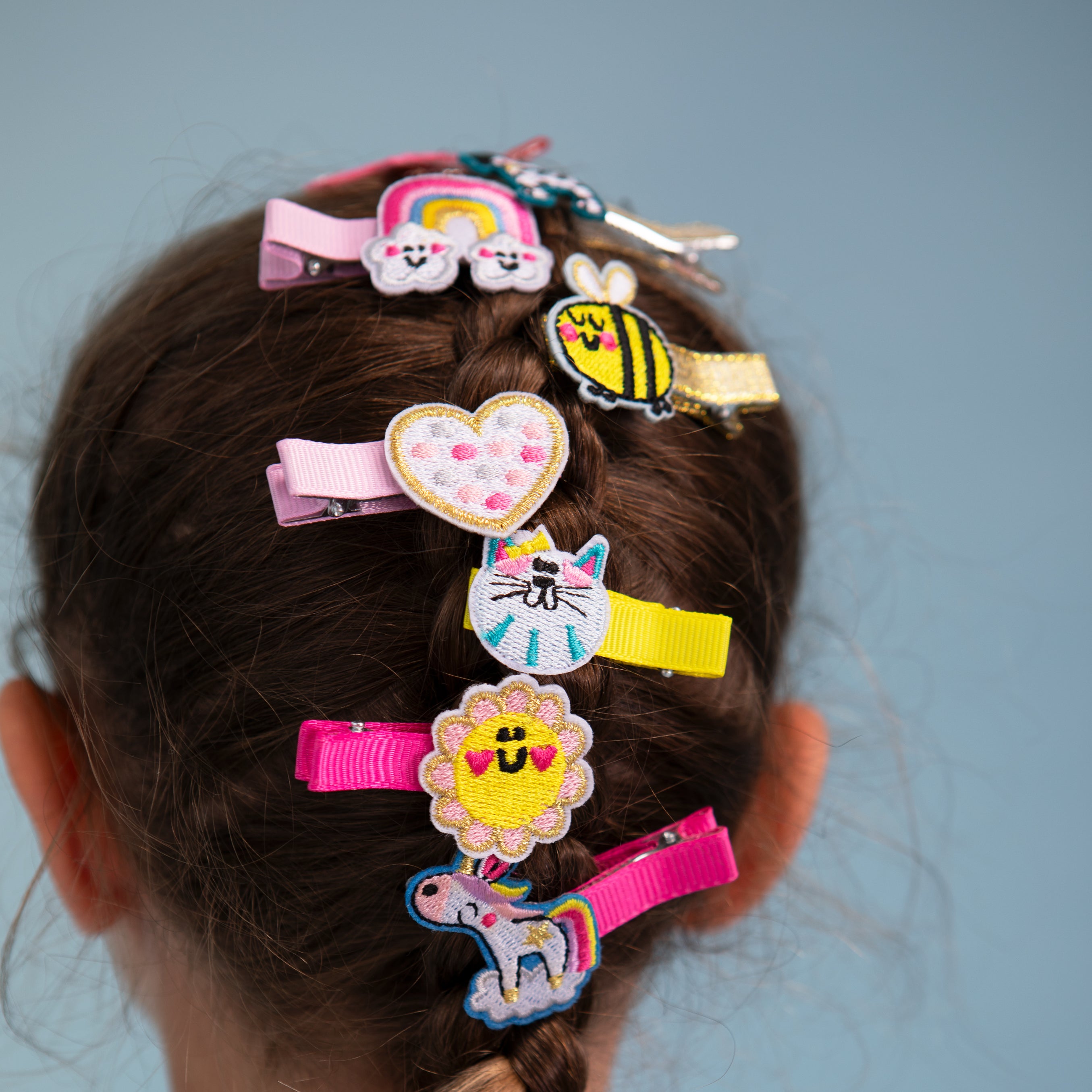 Hair Clips (2 Pack) - Hearts