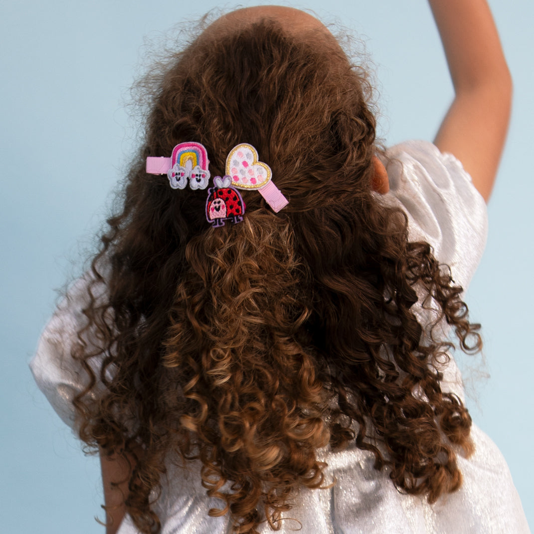 Hair Clips (2 Pack) - Unicorn & Rainbow