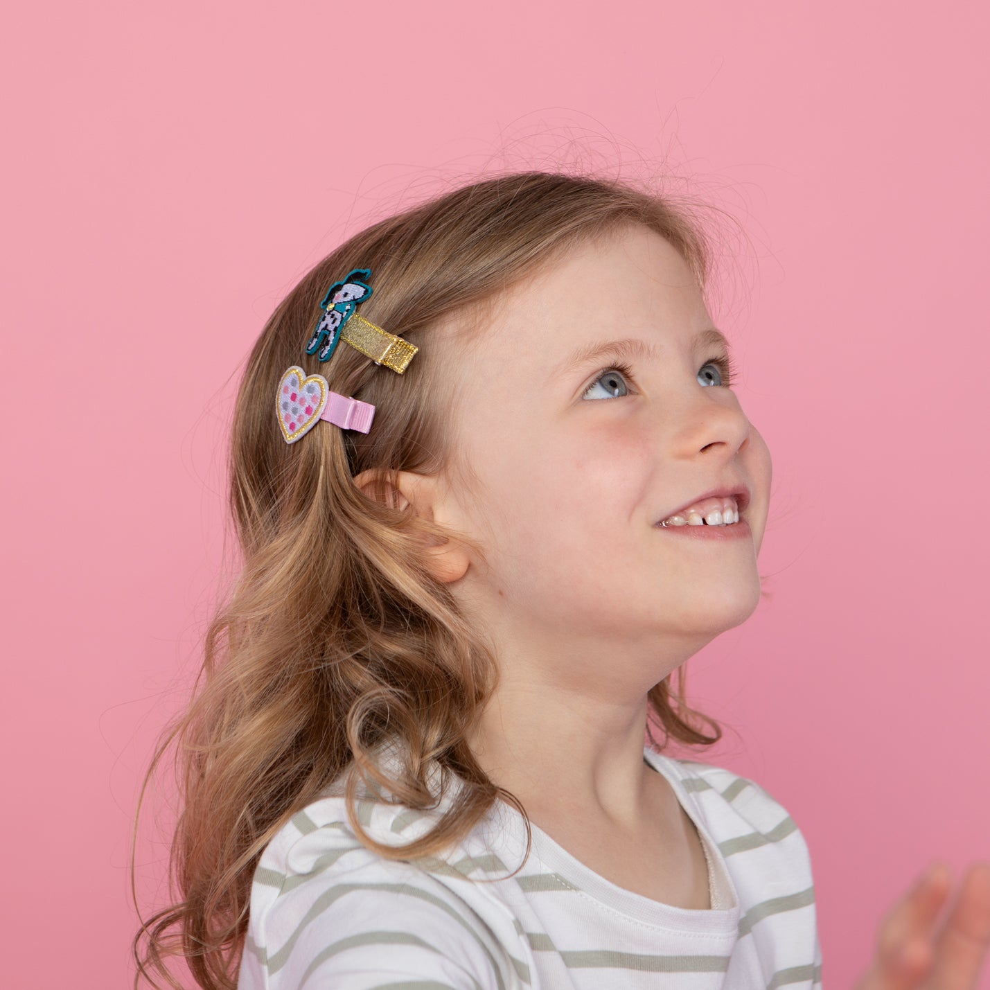 Hair Clips (2 Pack) - Hearts