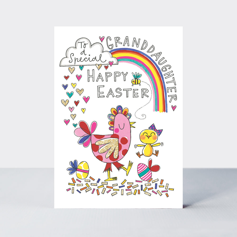 Easter Card - Easter Pipsqueak - Granddaughter at Easter