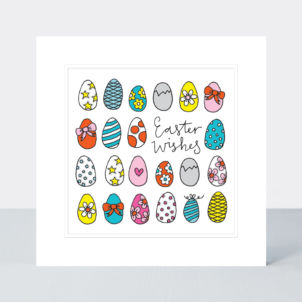 Easter Card - Pocket Rocket - Easter Wishes Lots Of Easter Eggs