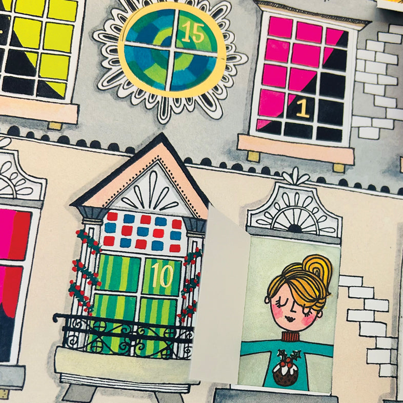 Traditional Advent Calendar - Christmas House