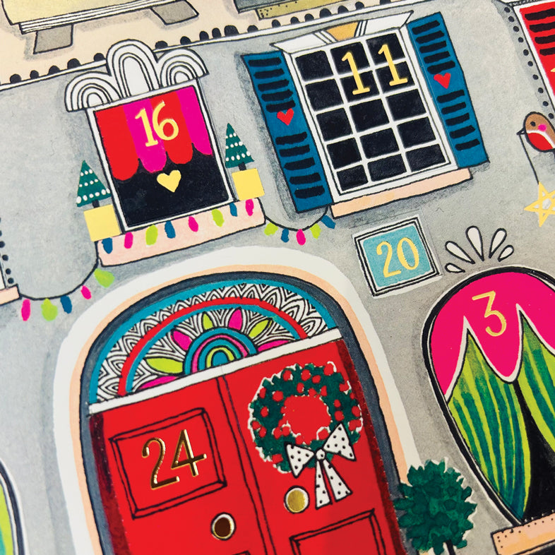 Traditional Advent Calendar - Christmas House