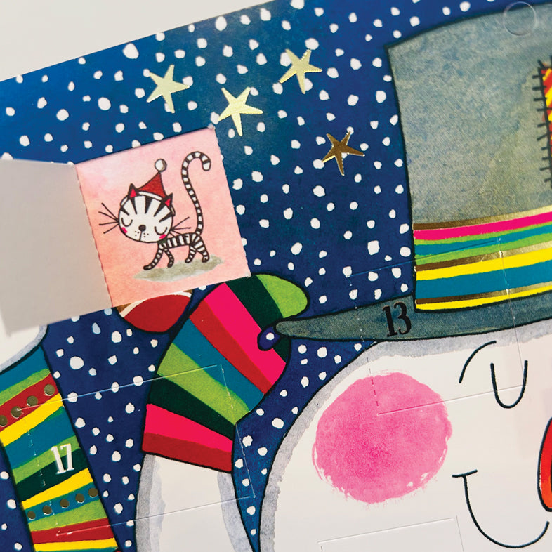 Traditional Advent Calendar - Snowman & Penguins