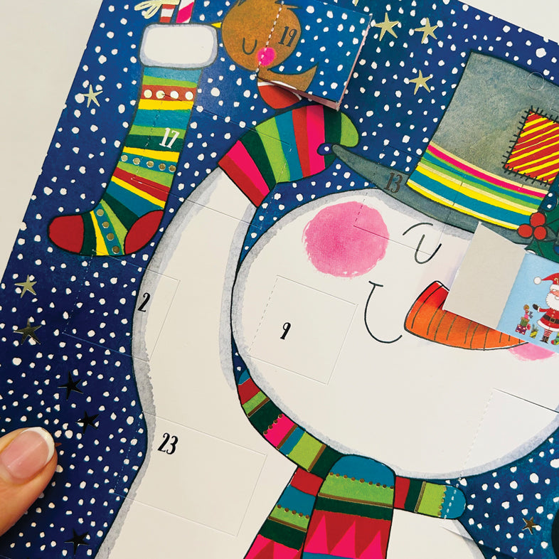 Traditional Advent Calendar - Snowman & Penguins