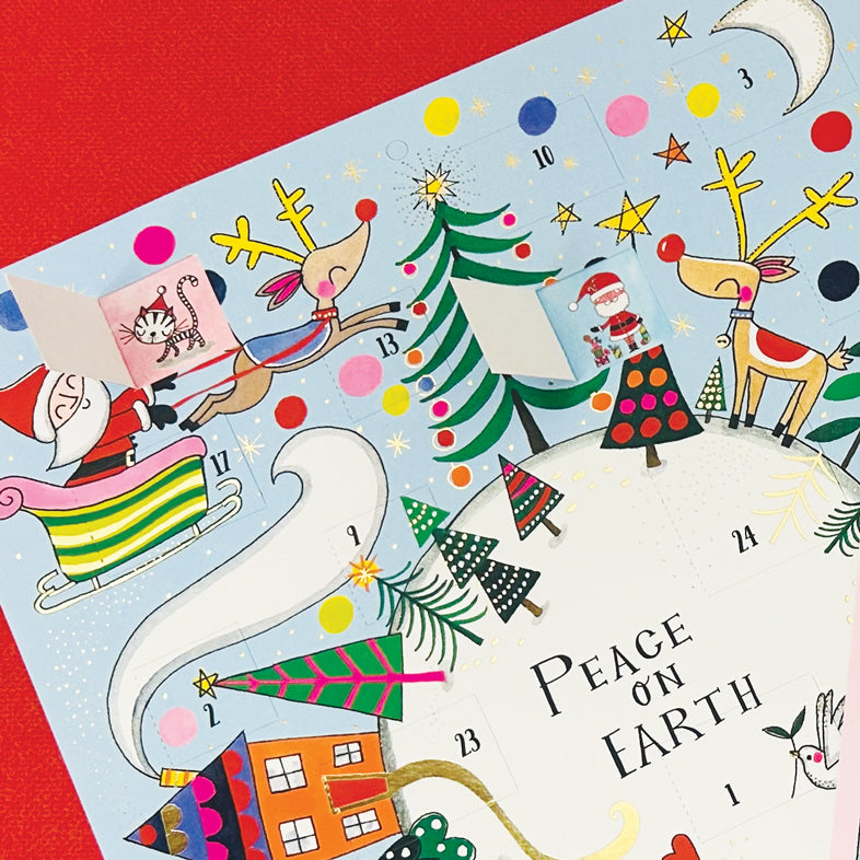 Traditional Advent Calendar - Peace On Earth World