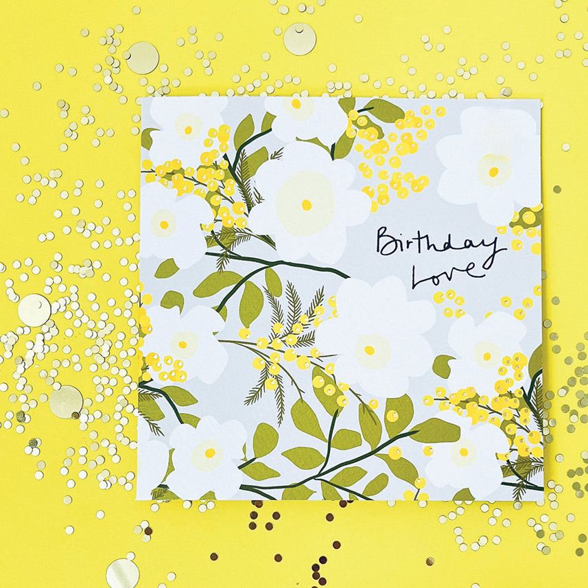 Field Day - Birthday Love Birthday card - Floral