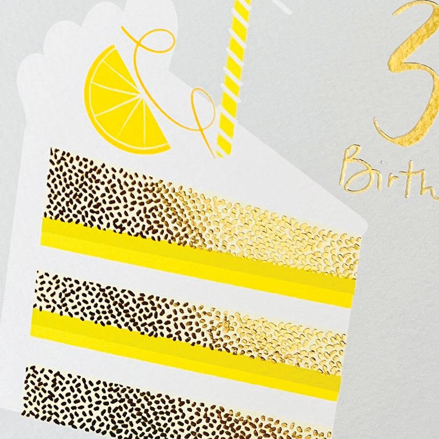 Field Day - Cake Slice Age 30 birthday card