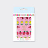 Foiled Pack of notecards - Just to say ladybirds