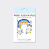 Pack of 10 Foiled Notecards - Thank You Aeroplane