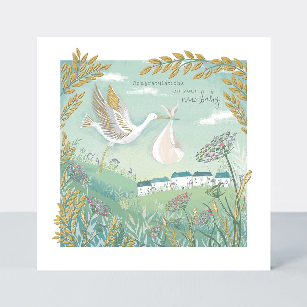 Gallery - New Baby Card - Congratulations Stork