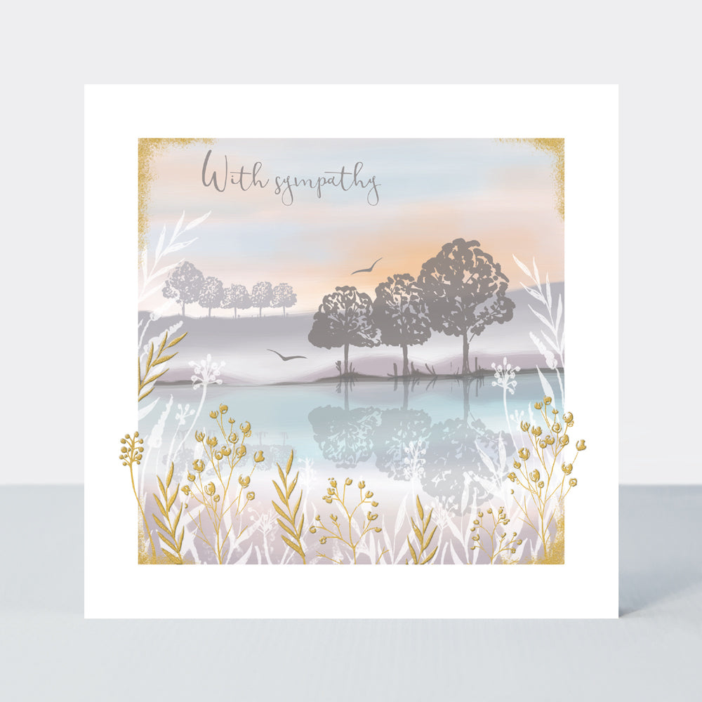 Gallery - Sympathy Card Lake & trees
