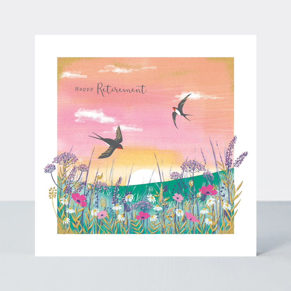 Gallery - Retirement Card - Swallows