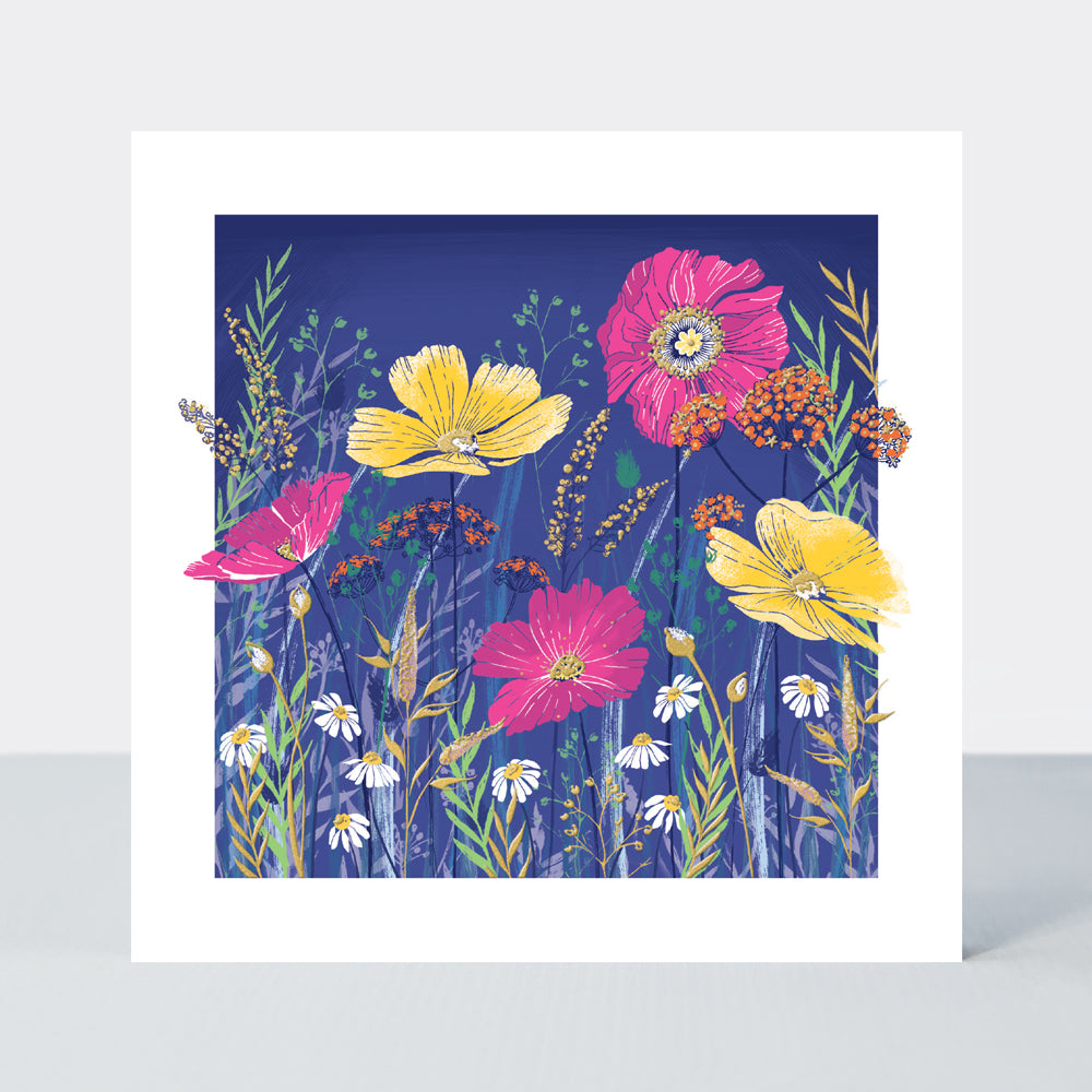 Gallery - Wild Flowers - Blank Greetings Card