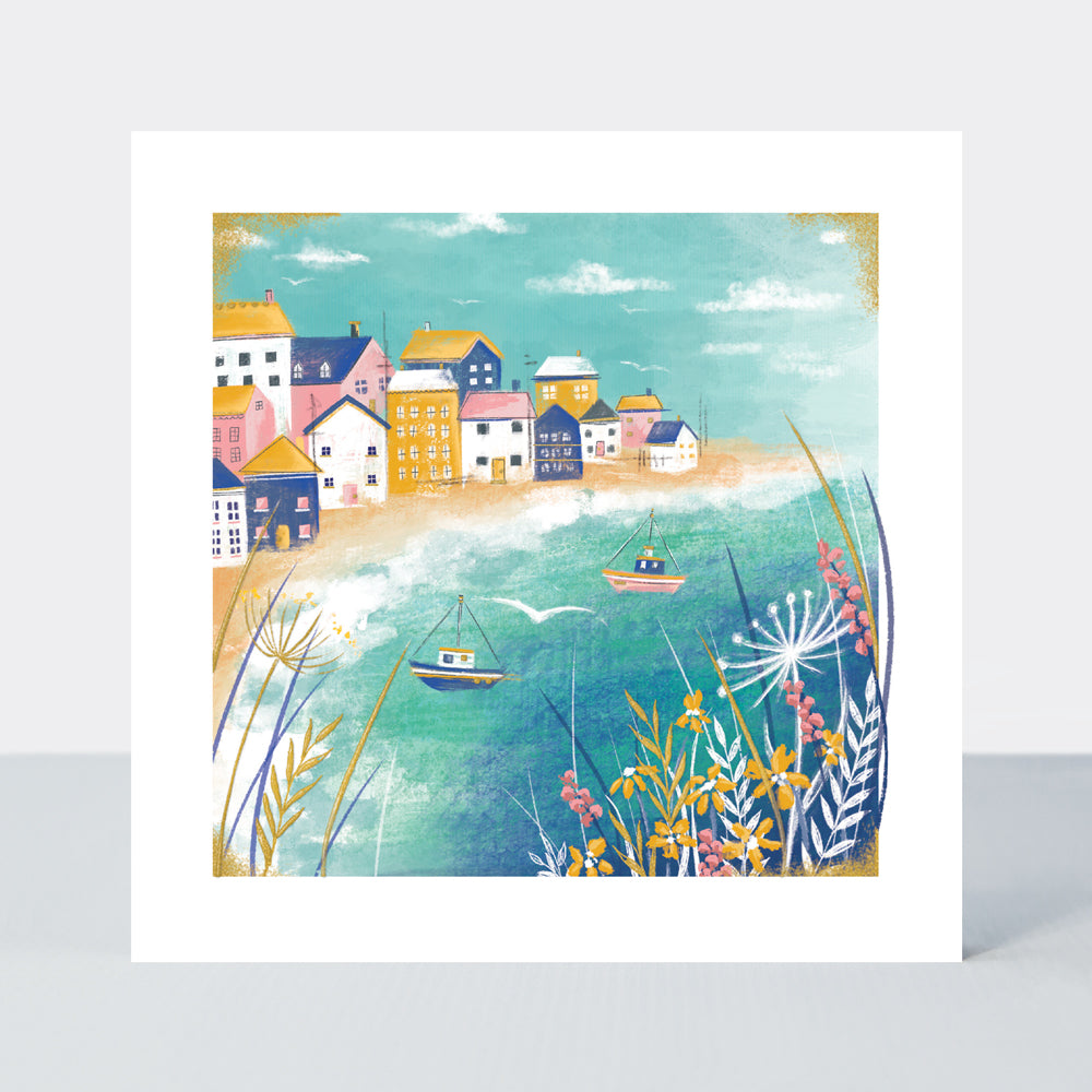 Gallery - Seaside Scene - Blank Greetings Card