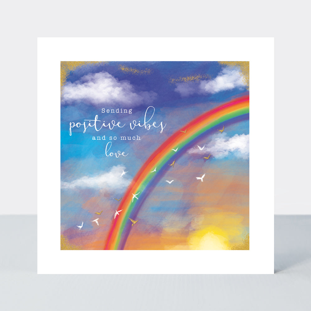 Gallery - Thinking Of You Card/Sending Positive Thoughts/Rainbow