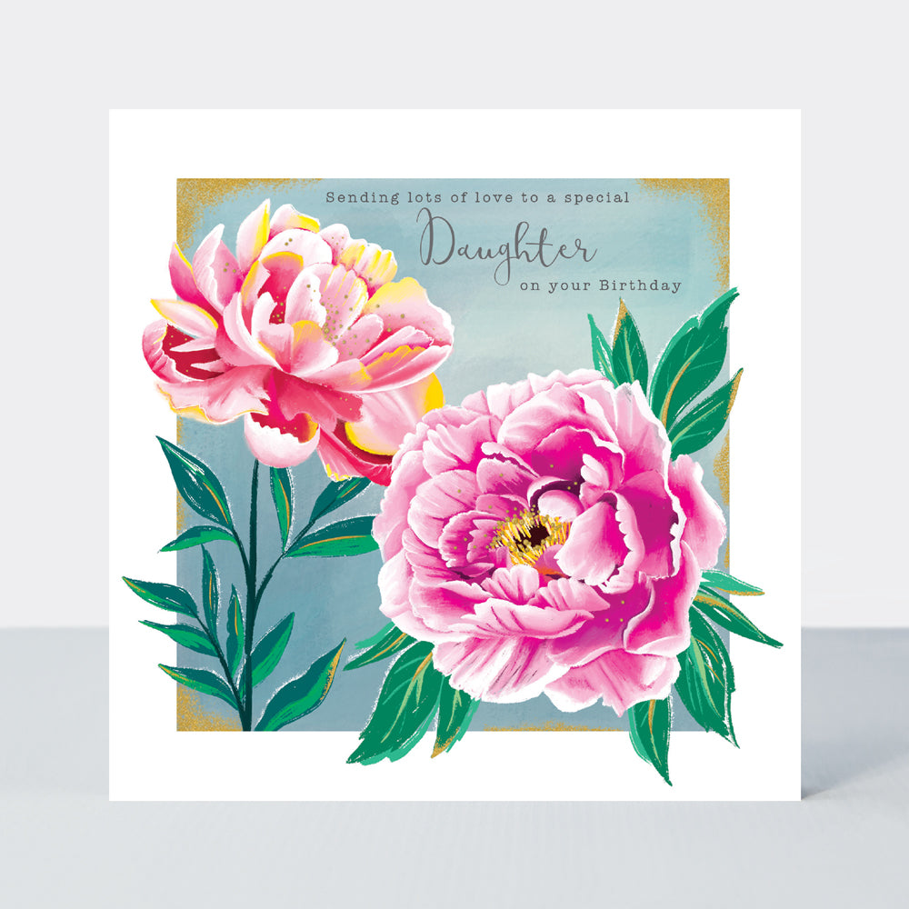 Gallery - Daughter Birthday Pink Peonies - Birthday Card