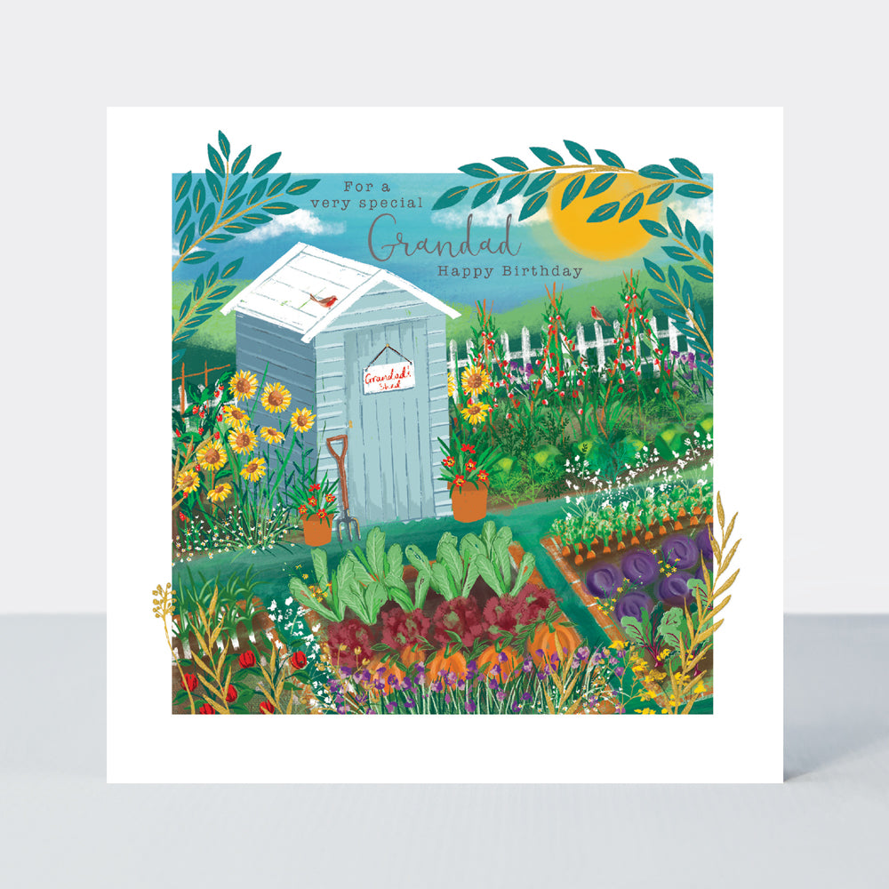 Gallery - Grandad Birthday Allotment Gardening - Birthday Card