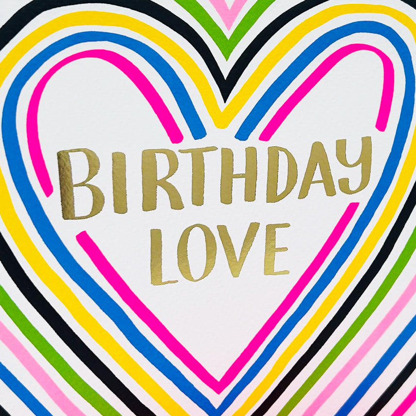 Girl Power - Birthday Love - Greetings Card