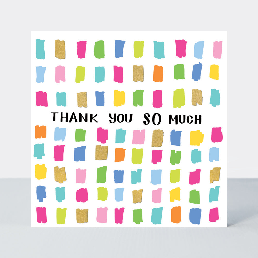 Girl Power - Thank You So Much - Greetings Card