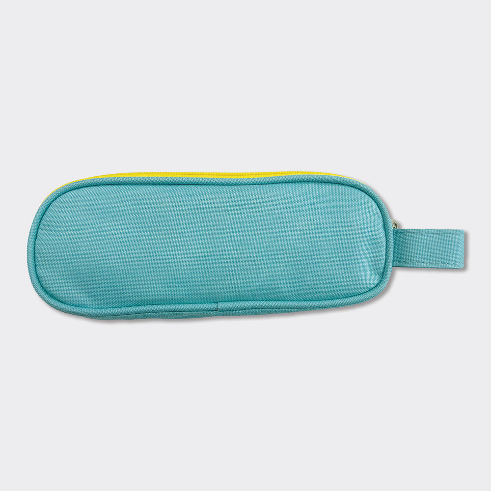 Glitter Double Zip Pencil Case With Handle - Sunny Days