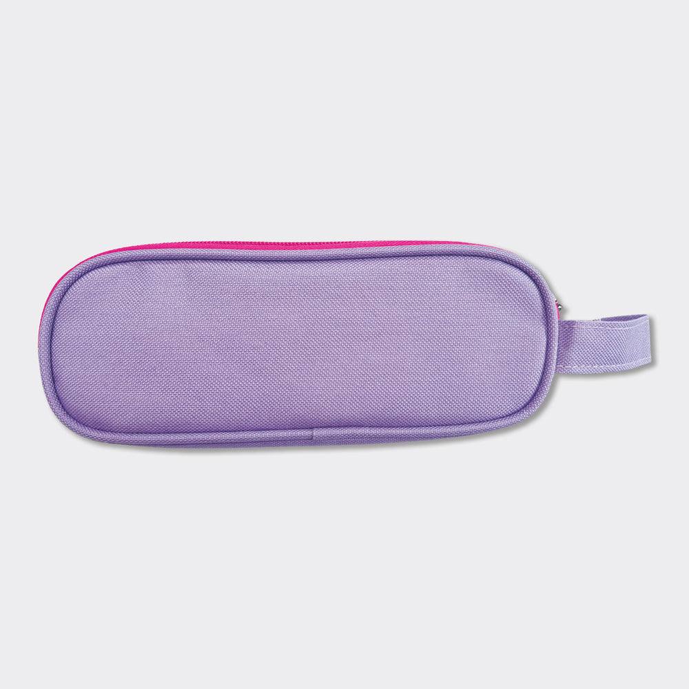 Glitter Double Zip Pencil Case With Handle - ‘You Are Pure Magic’ Unicorns and Rainbows
