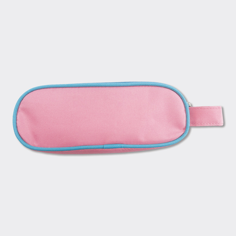 Glitter Double Zip Pencil Case With Handle - Little Princess