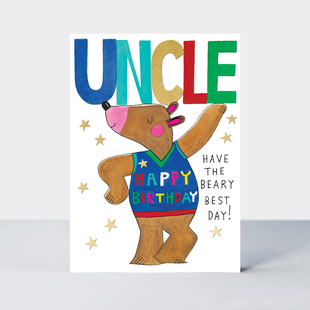 Headliners - Uncle Beary Best Day/Bear Card