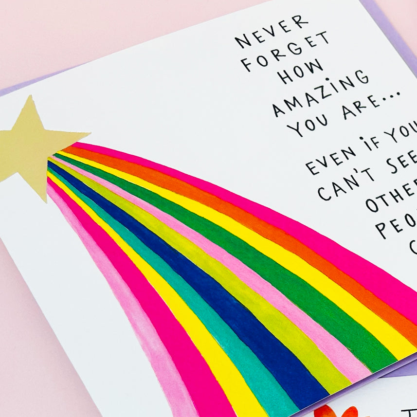 Heart & Soul - Never Forget How Amazing You Are Friendship Card