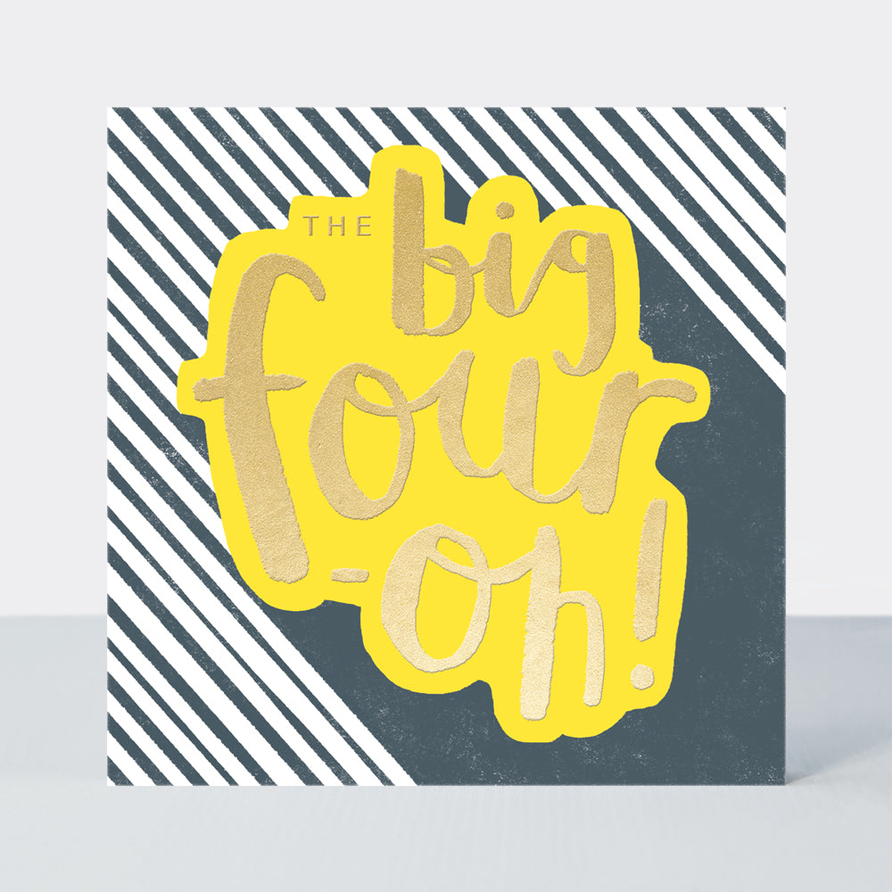 High Five - Big Four-Oh! - Birthday Card