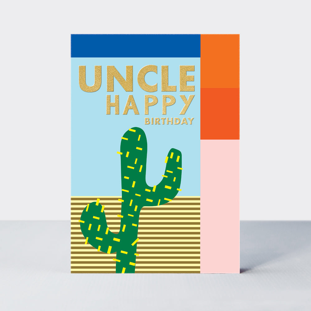 Hike - Uncle Birthday Card - Cactus