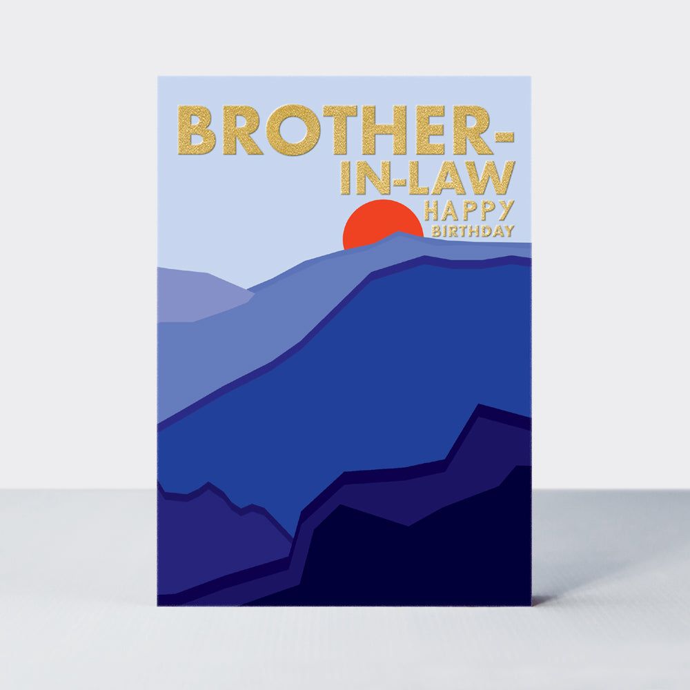 Hike - Brother-In-Law Birthday Card - Alps