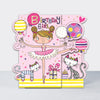 Hip Hop - Birthday Girl Ballerina  - Birthday Card