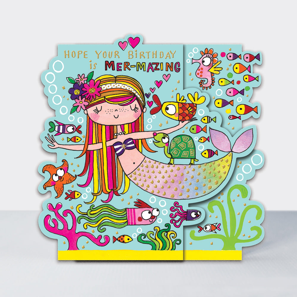 Hip Hop - Mer-Mazing Birthday Mermaid - Birthday Card