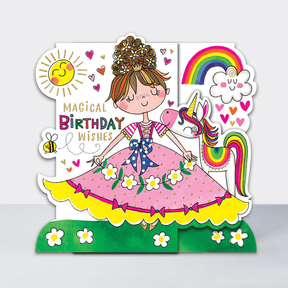 Hip Hop - Magical Birthday Princess - Birthday Card